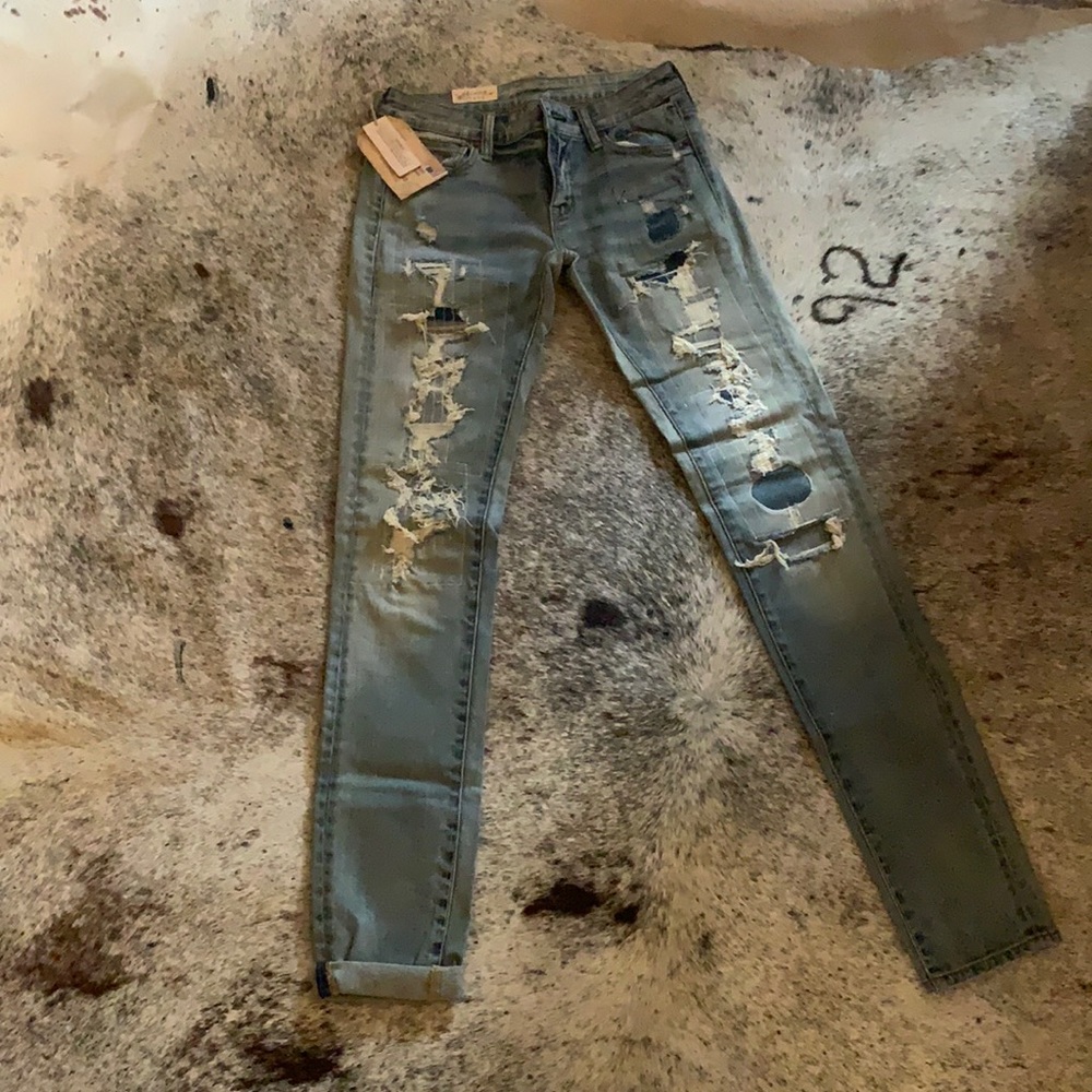 Denim and Supply distressed jeans orig $198